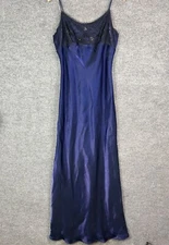 Vintage Y2K Jessica Mcclintock Gunne Sax USA MADE Purple Maxi Dress lace M