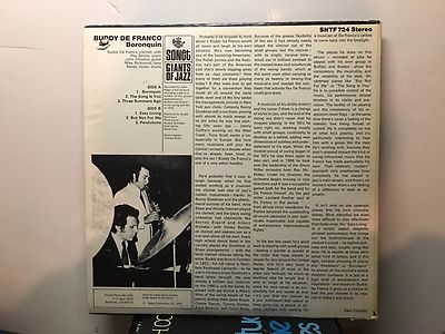 BUDDY DeFRANCO -Borinquin ~SONET 724 *1975* w/Ray Santisi 