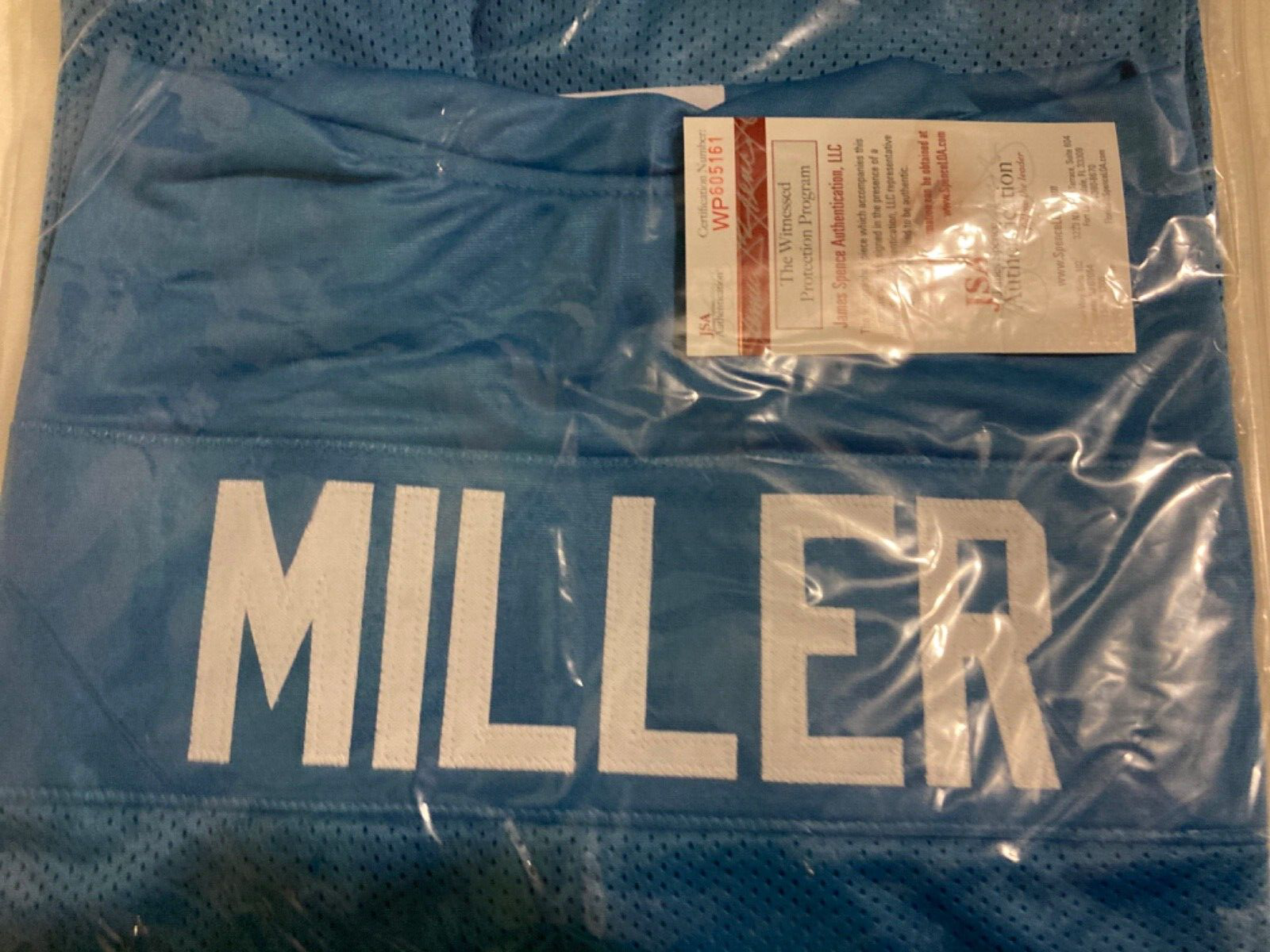 Anthony Miller Autographed Signed San Diego Chargers jersey JSA WP605161 