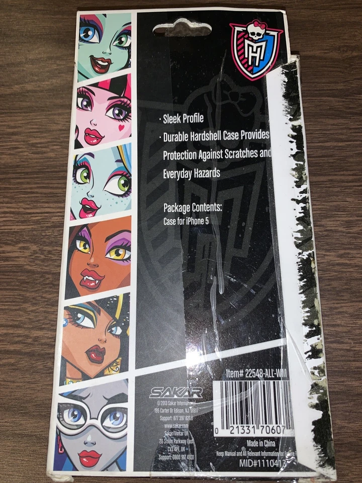 NUEVA FUNDA MONSTER HIGH SNAP SHELL PARA IPHONE 5 Foto 3 de 3