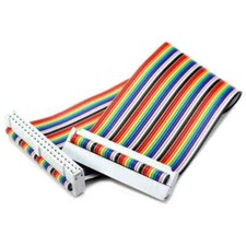 20cm 40 PIN Way GPIO Rainbow Ribbon Cable for Raspberry Pi Model B / Model B YL