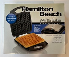 hamilton beach waffle maker 26025