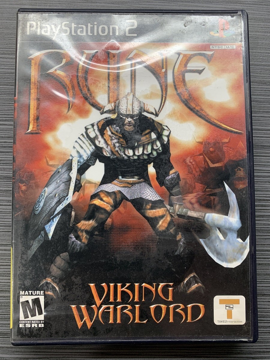 Rune: Viking Warlord - PS2 Playstation 2 Used Tested Works (017