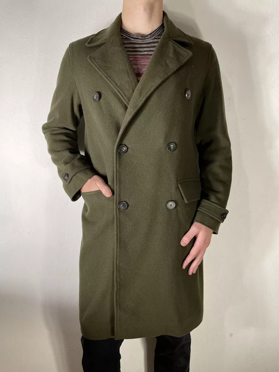 Kooples trench top coat mens