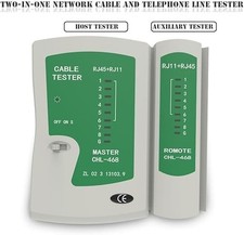 RJ45 RJ11 Cat5 Cat6 Cat7 LAN Cable Tester Handheld Network Tool