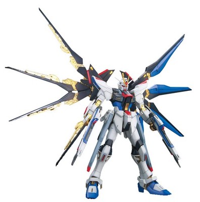BANDAI ZGMF-X20A Strike Freedom Gundam Full Burst Model Kit MG 1/100