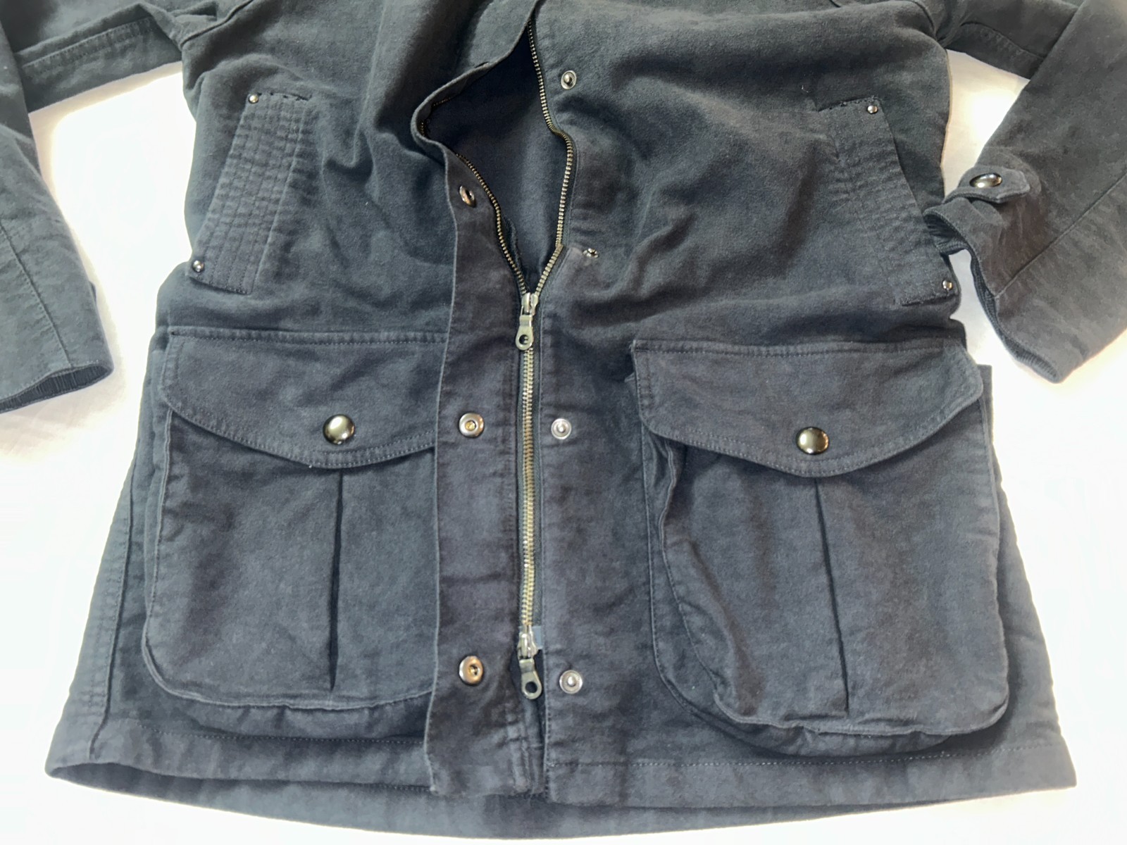 J.Crew Broken-in Barn Jacket In Brushed Chino - Navy Blue - Perfect condition! image 3