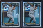 Lot x2 Nick Kurtz 2024 Bowman Chrome Draft BDC-56 Refractor 1st RC SK37