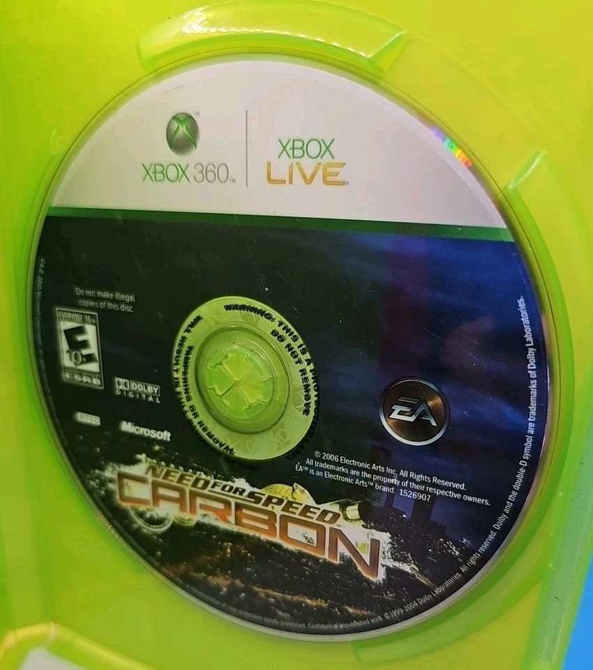 Need For Speed Carbon (Microsoft Xbox 360, 2006) - Image 3 of 3