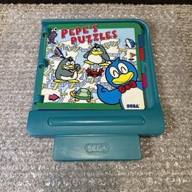 Pepe's Puzzles Sega Pico Authentic Storyware Complete In Box Tested Working CIB