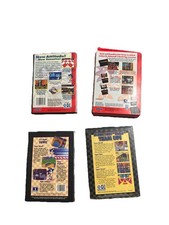 Sega Genesis Lot Sonic the Hedgehog 1, 2, 3,  Sonic & Knuckles All CIB W Manuals