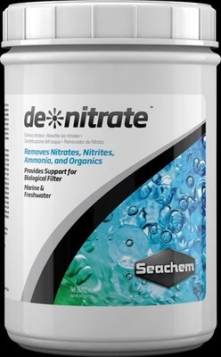 SEACHEM  de*nitrate 2 Liter  Reducer Anaerobic Aquarium Filter Media  denitrate