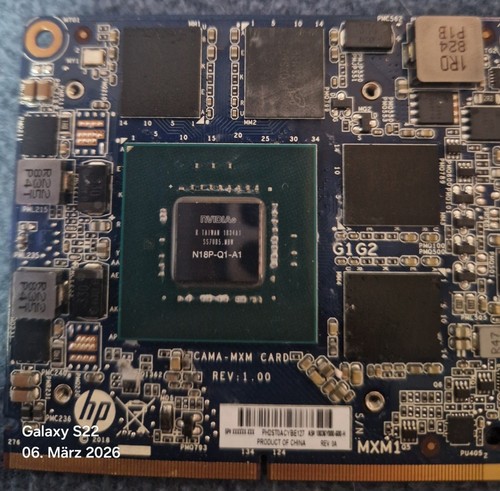 HP Z2 Mini G4 MXM Quadro P600 4GB Workstation Video Grafikkarte
