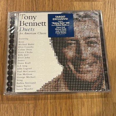Tony Bennett Duets CD Target Exclusive An American Classic Bonus DVD Jazz New
