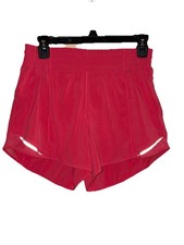 Lululemon Hotty Hot High Rise Short 4 Sonic Pink Size 6 Running Shorts