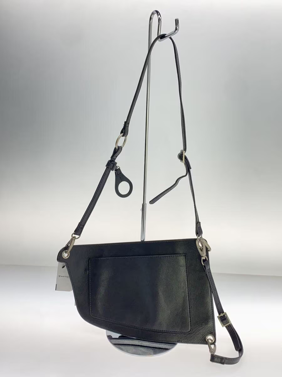 AMERI Shoulder Bag Leather Black Plain - image 3