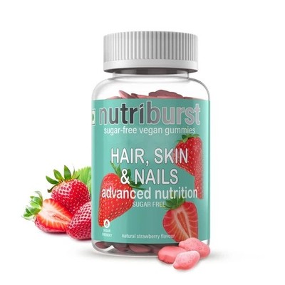 Biotin Gummies for Healthy Hair, Skin & Nails Growth 30 Gummy /Strawberry Flavor