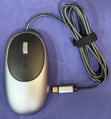 Satechi Aluminum C1 USB-C Wired Mouse, Lightly-Used