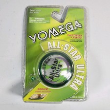 New YOMEGA All Star Ultra Yo-Yo 1999 Level 1 Green Sealed Bandai