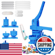 Mecolour Button Maker Machine Multiple Sizes 1.261.732.28 Inch Pin Maker