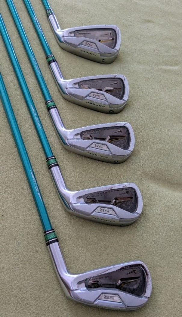 ナイキ SQ MACH SPEED FORGED5本 6番〜PW AD75Ｓ Nike SQ Mach Speed Forged Iron 5pcs #6-PW Graphite Design