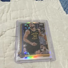 2025-26 Topps Chrome Stephen Curry Refractor #201 Golden State Warriors