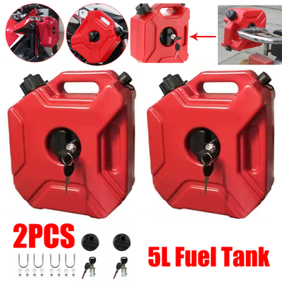 #ad 2PC 5L Can Gas Diesel Oil Petrol Spare Tank For Polaris RZR 1000 XP Turbo 4 1000 $50.98