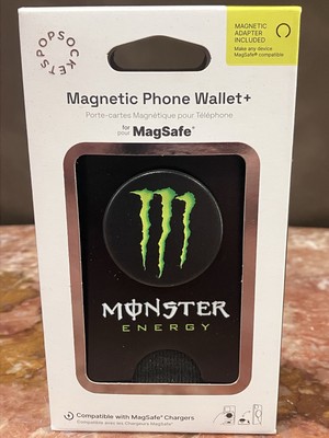 PopSocket Popwallet Plus MagSafe Black Holder PopSocket+ Monster