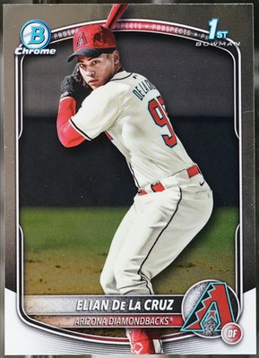 2025 Bowman Chrome - Prospects Baseball Elian De La Cruz #BCP-249 NM
