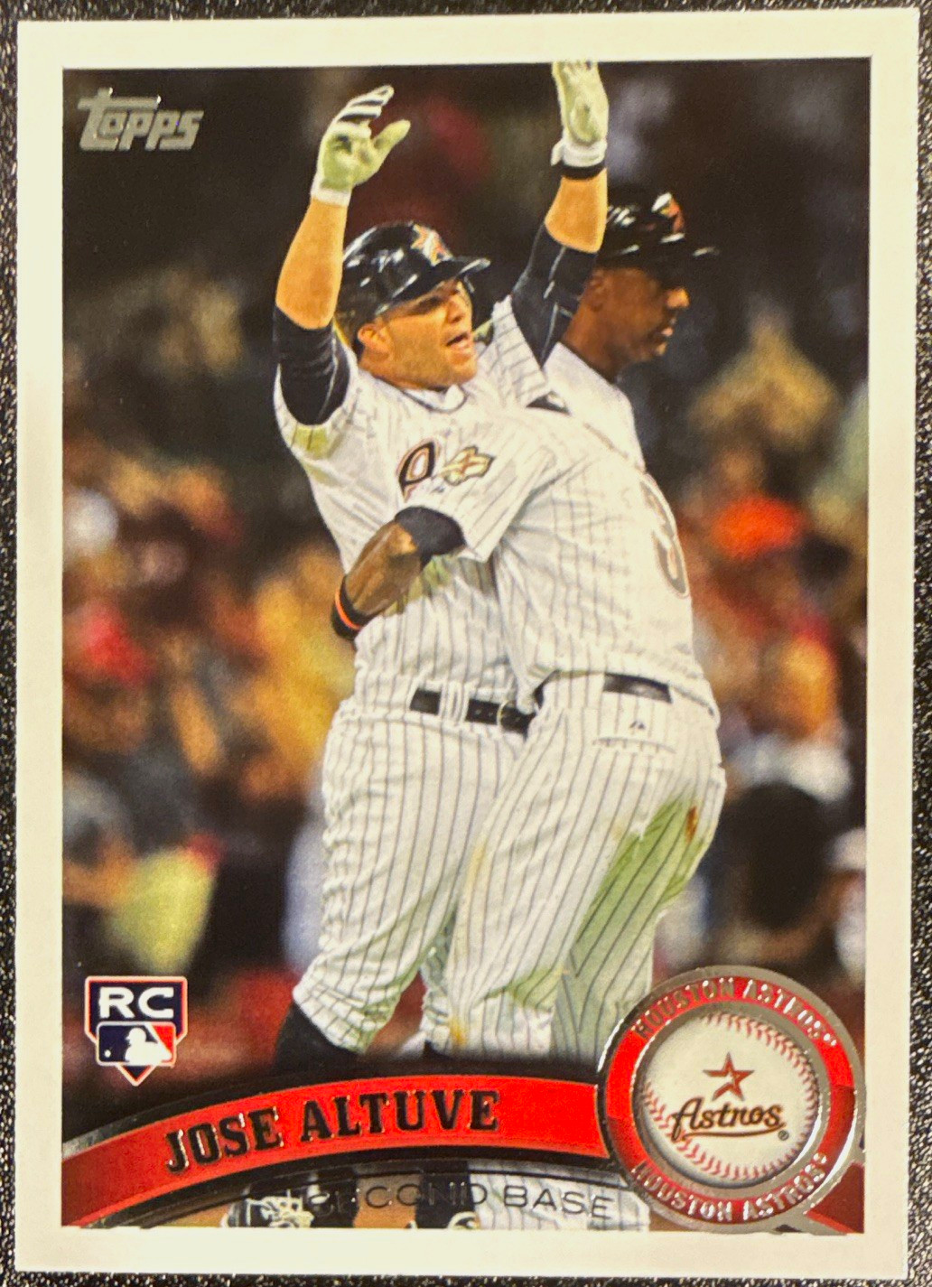 2011 Topps Update Series Jose Altuve RC Rookie #US132 Houston Astros