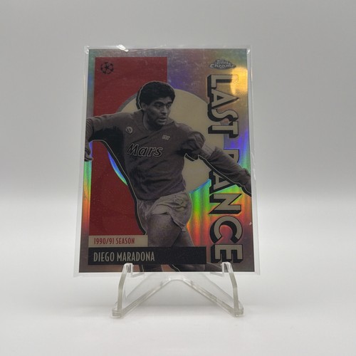 Diego Maradona Last Dance 2025-26 Topps Chrome UCC Silver