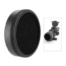 Tactical 30mm Sunshade Scope Protector Anti-reflection Sunshade Mesh Cover Cap