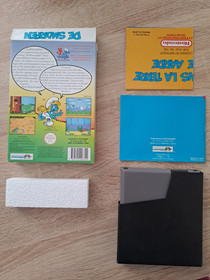 Les Schtroumpfs -NES- jeu test&eacute; ok