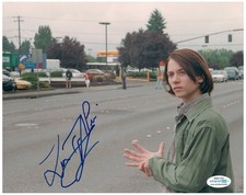 Lou Taylor Pucci Signed Autographed 8x10 Photo ACOA