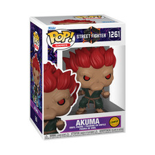 Funko Pop! Vinyl: Street Fighter - Akuma (Chase) #1261 W/ Protector FREE SHIP