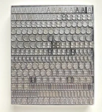 30pt  Bembo Titling  - Letterpress Metal Type / Monotype  / Lead Type - NEW