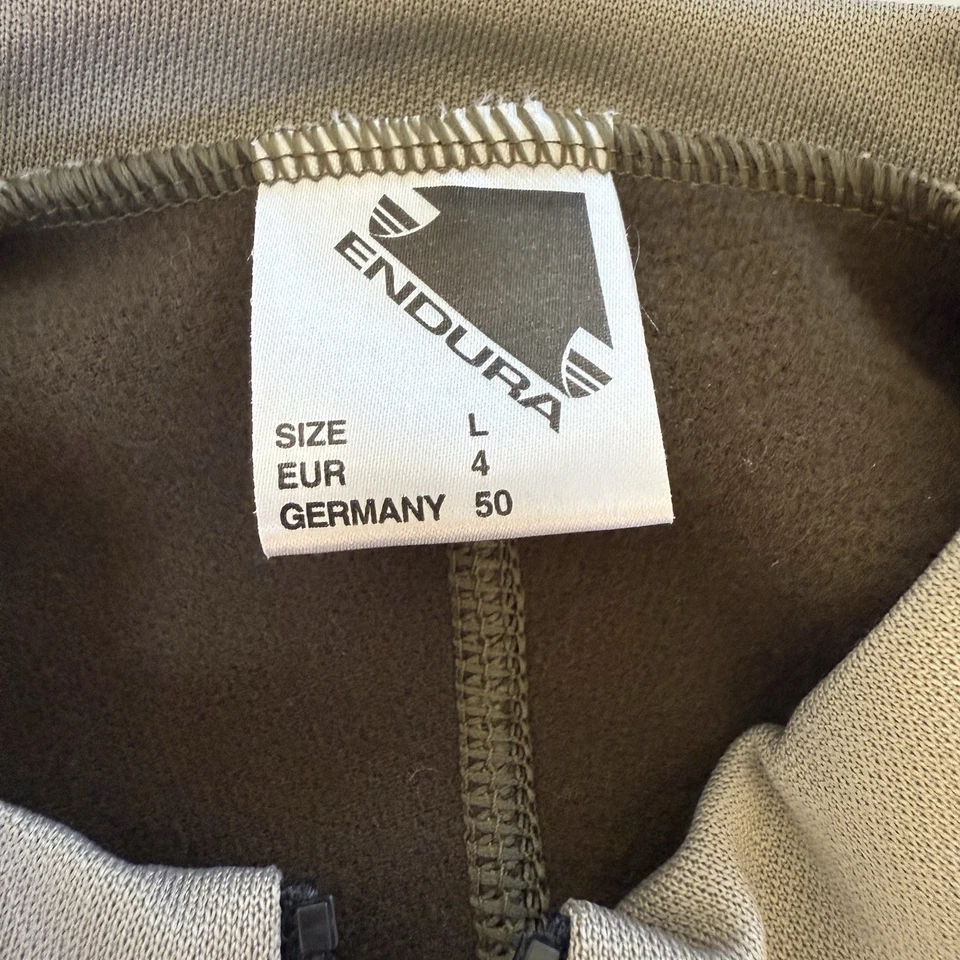 Endura Men’s MT500 Thermal Fleece Long Sleeve MTB Cycling Jersey Large - Image 3 of 4