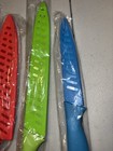 G.a HOMEFAVOR Knife Set, 4 piece Colored Nonstick Coated Knives w/ Sheath Covers — photo 3