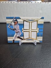 2024 Panini National Treasures Game Gear Swatches Quad /99 Yiddi Cappe #GSQ-YC