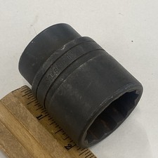 Vintage Snap-on Tools Impact Socket LDH-442, 3/4' Drive 12 Point 1-3/8', M0779