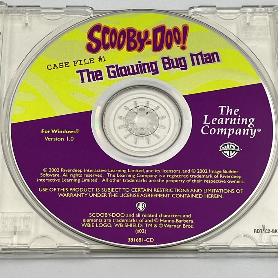 Scooby Doo! Case File #1: The Glowing Bug Man CD-Rom PC Game 2002 - Image 4 of 4