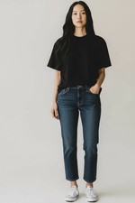 Lucky Brand Women  s Sweet Crop Dark Blue Jeans Size 29