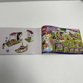 LEGO Friends Birthday Party 4110 Instruction Manual Only