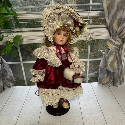 Ashton-Drake Victorian Vanity Melissa Porcelain Doll COA Premier Issue