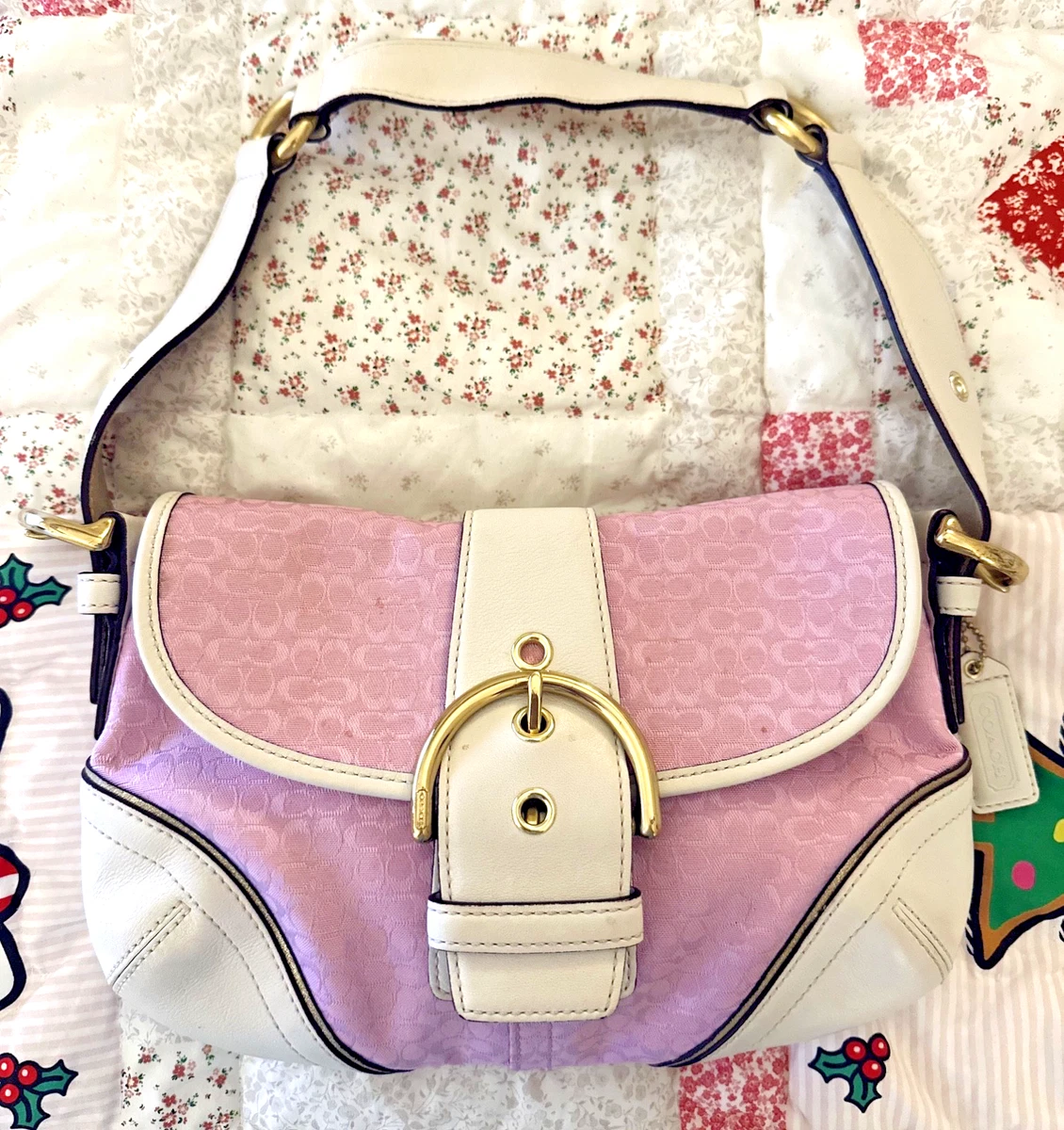 Coach Pink Soho Handbag for sale | eBay