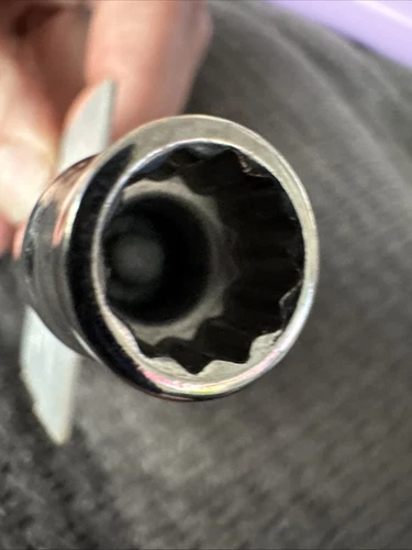 Sears Craftsman EE. UU. Nos 10 mm Zócalo Poco Profundo 12pt 3/8” Unidad 44302 Inv G - Imagen 7 de 7