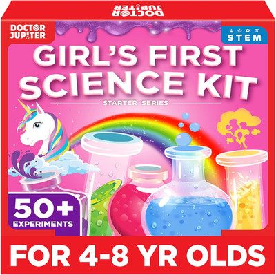 Doctor Jupiter Girls  First Science Kit for Kids Ages 4-5-6-7-8 | Christmas, Bir