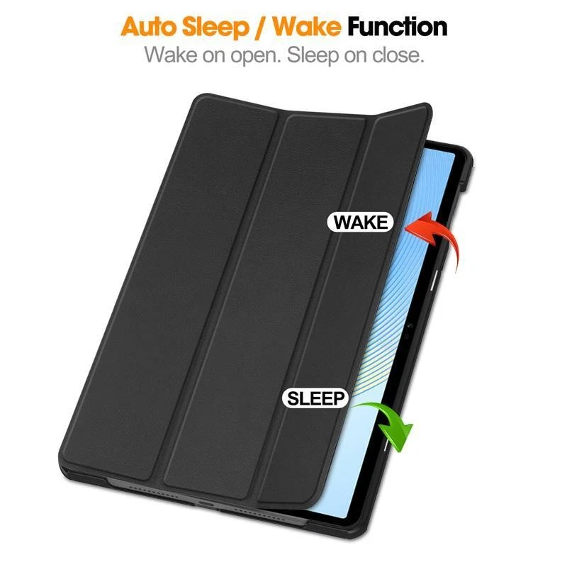 Protective Case Honor Pad X8 Pro / Pad X9 11.5 in Hard Stand Leather Folio Cover - Image 3 of 4