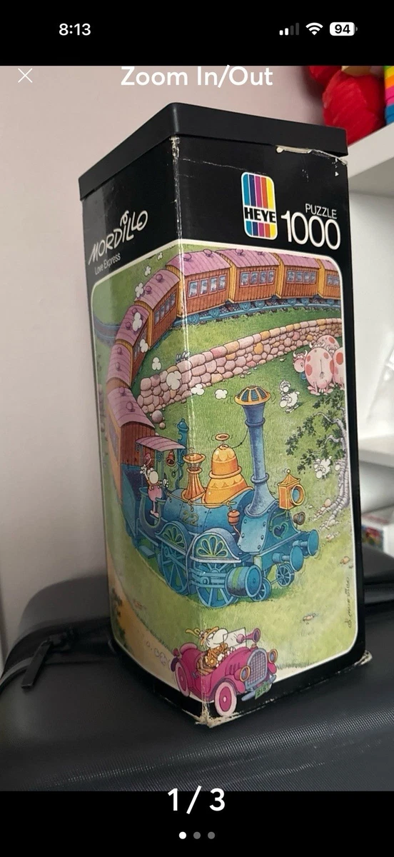 Puzzle Heye Welcome Mordillo – 1000 Pièces, Illustration Rare, Occasion