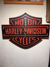 Orologio da Parete Harley Davidson Doppio Strato Verniciato